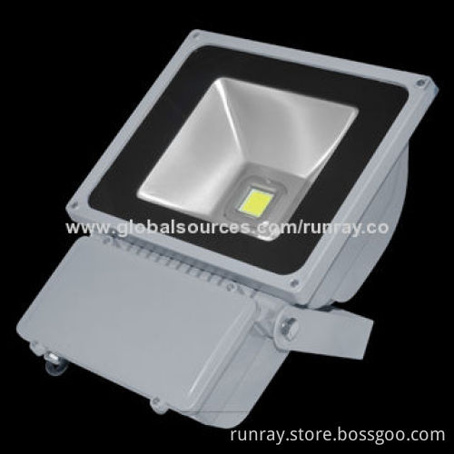 Outdoor 70W Floodlight, >0.95 Power Factor, Aluminum Housing, Chili, Epistar, Bridgelux (Optional)New